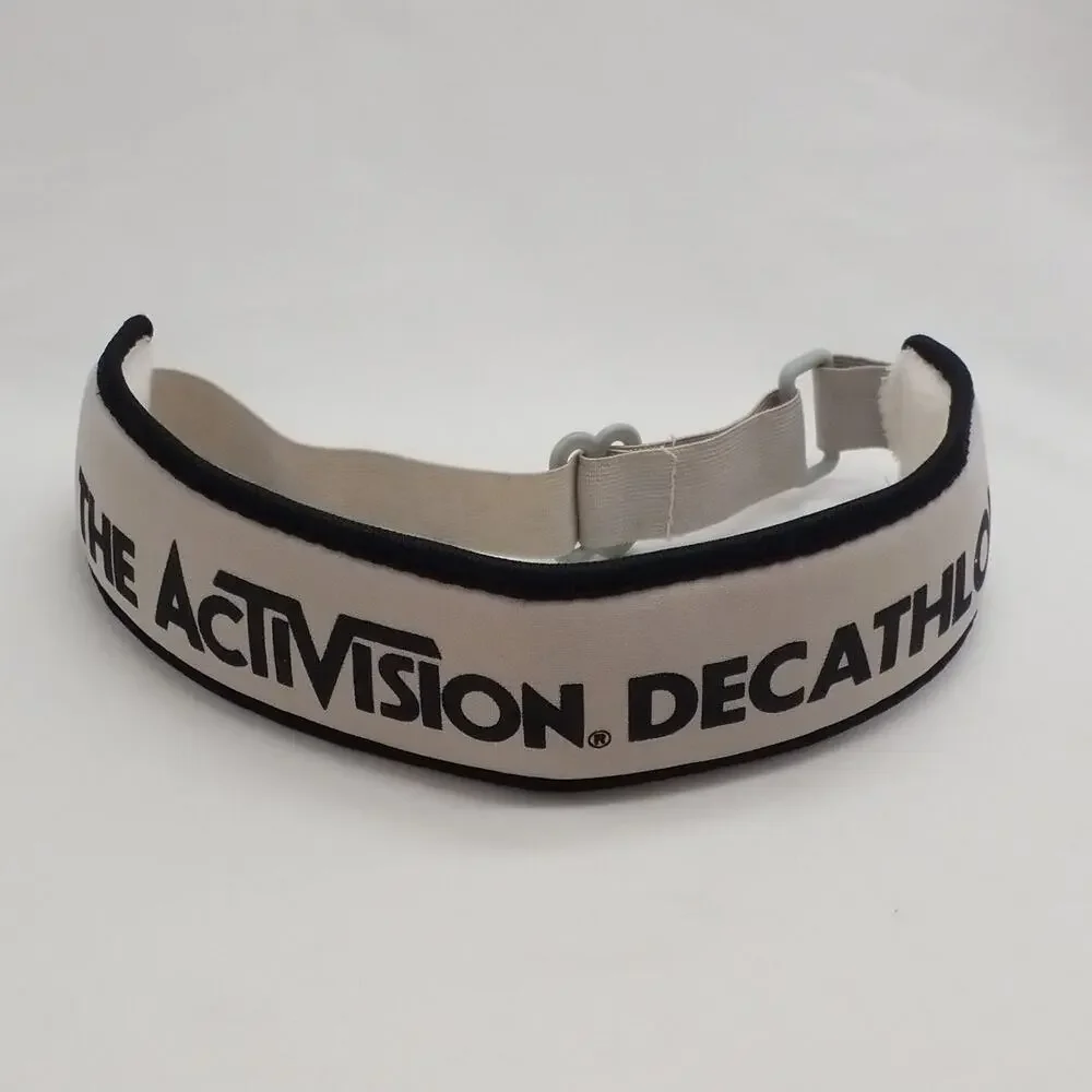 Vtg 1983 Activision Decathlon Headband Atari 2600 Promo Mail-In Trophy Cap Rare